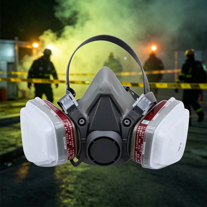หน้ากากกันแก๊ส 1 ชิ้น ป้องกันล - Dust Mask Construction บทวิจารณ์และราคา